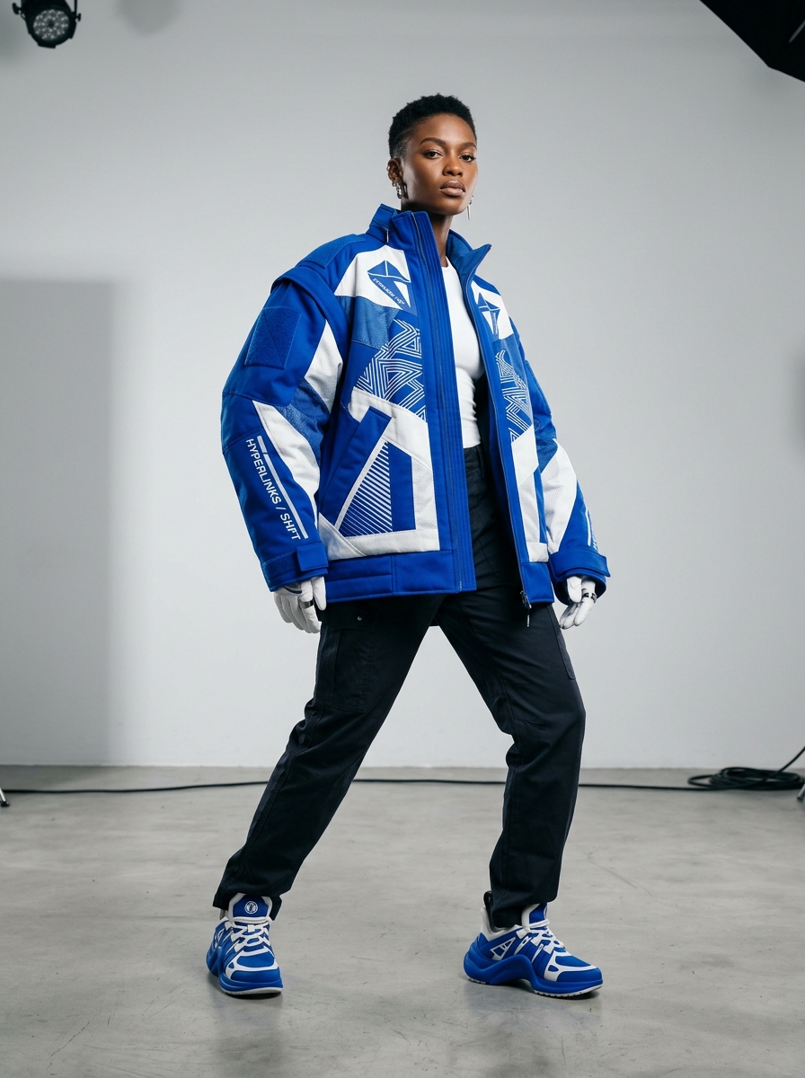 HyperLinks Shift — Electric Blue Streetwear Collection