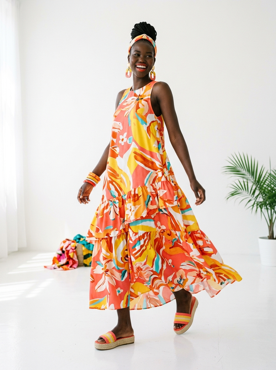Fiesta Bloom — Coral Summer Collection