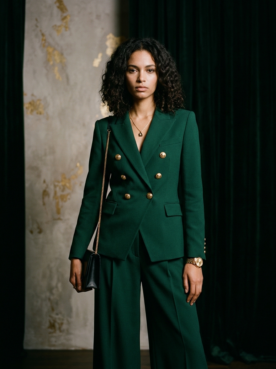 Prestige Emerald — Luxury Tailoring Collection