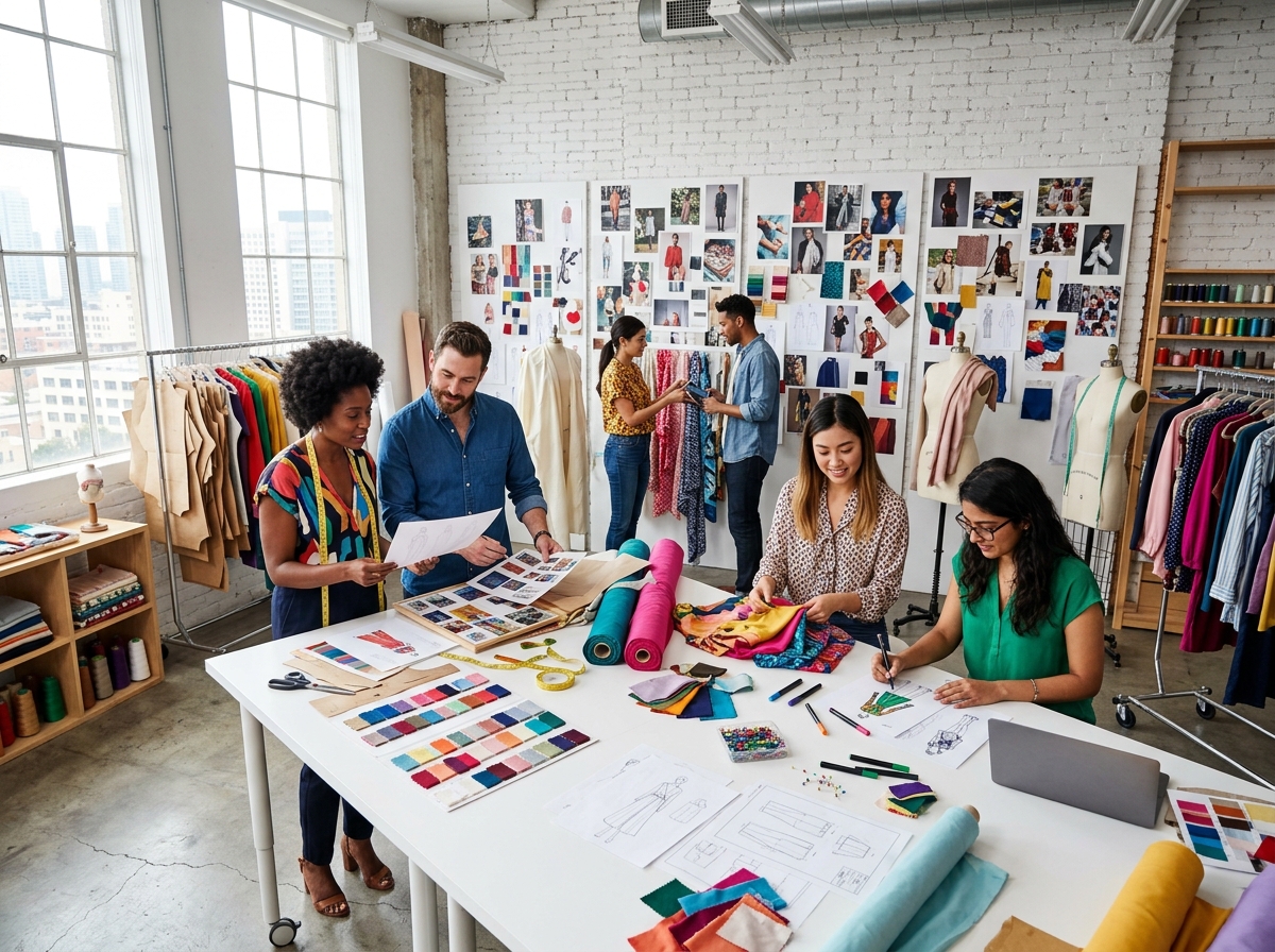 EcoWave — Sustainable Fashion Collection Studio Process